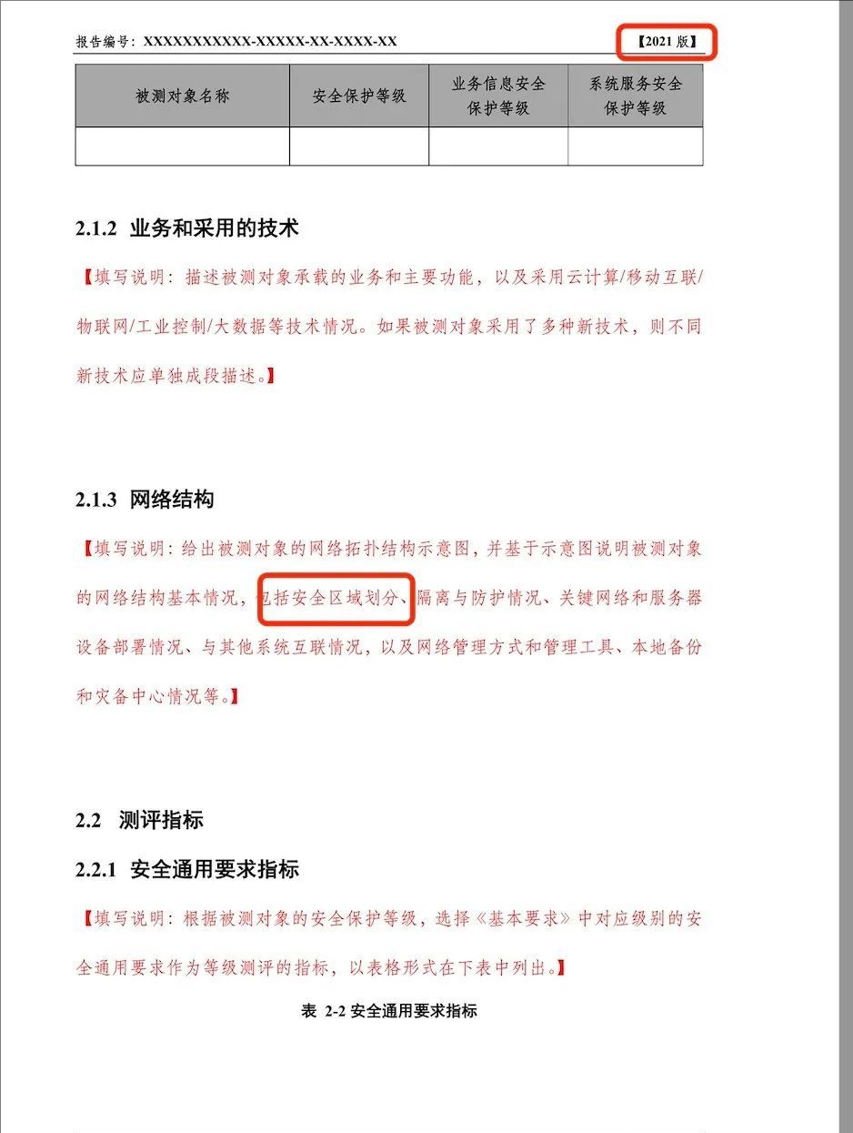《網(wǎng)絡(luò)安全等級測評報告模版（2025版）》重大變更