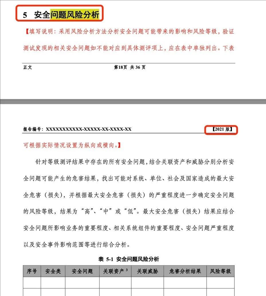 《網(wǎng)絡(luò)安全等級測評報告模版（2025版）》重大變更